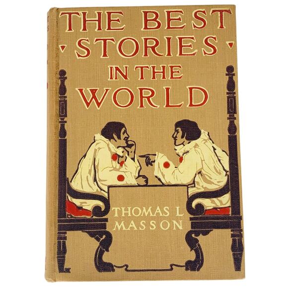 The Best Stories In The World By Thomas Masson Book Copywrite 1913 Short Stories - Picture 1 of 8